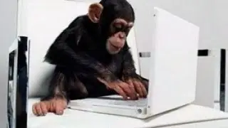 ОБЕЗЬЯНА ИГРАЕТ В CS:GO