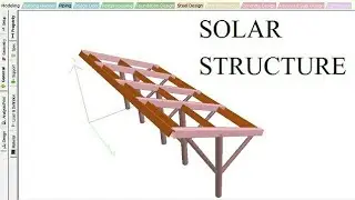 #Analysis for staad pro fea analysis#solar panel structure analysis#pole design analysis in staad#