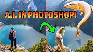 Generative Fill AI in Photoshop First Look! - BIGGEST UPDATE EVER!