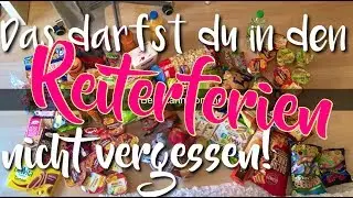 Das darfst du in den REITERFERIEN nicht vergessen ❤️🐴