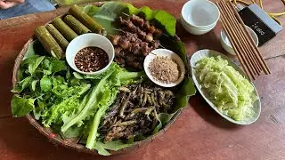 Trải nghiệm chèo bè suối chàm và ăn món cá suối