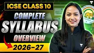 How to Start ICSE Class 10 ? 🚀 Full Syllabus & Strategy for 2026-27 Batch | Pallavi Ma'am