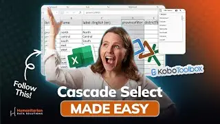 How to Set up a Cascade Select question in XLSForm for ODK Collect and Kobo Toolbox