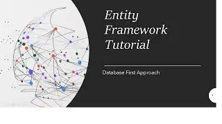 Database first Entity Framework c#