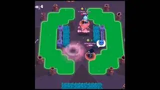 Эдгар прыгает на вертушке Brawl Stars 