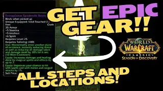 How To Obtain EPIC Crafted Gear in Season of Discovery - WoW Classic Shard of the Void Guide