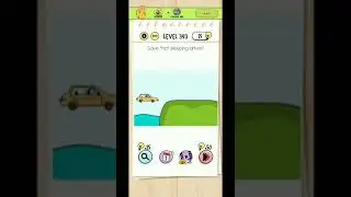 Level 393 save the sleeping driver #braintest #accidentnews #sleeping #shorts