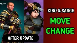 MOVE CHANGE KIBO & SARGE - SHADOW FIGHT ARENA AFTER UPDATE 😱