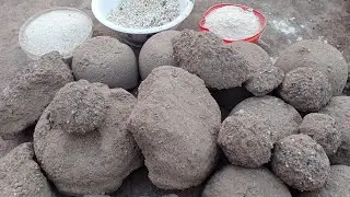 ASMR: New|| Brown Gritty Texture Dry Floor Crumbling ##asmr #asmrsand #asmrcommunity