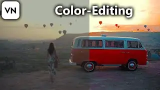 how to color grading in vn apps/how to change cloth color in vn apps/color grade in vn apps