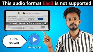 This audio format eac3 is not supported mx player | Custom codec for mx player 1.41.2 armv8 neo