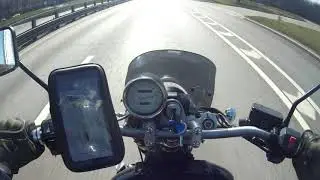 Первая покатуха на моём Yamaha FZX750!
