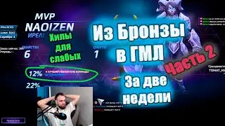 Из Бронзы в ГМЛ 🔥 за две недели  - часть 2 🔼  [HotS 2023]