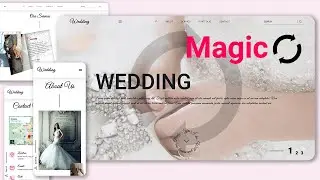 Elegant Wedding Website: HTML, CSS, JavaScript & Bootstrap Magic! 💍✨