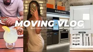 MOVING VLOG | We're closing! Our Anniversary, Home Depot, Target home