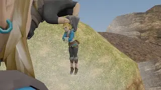 Lightweight Princess (Zelda Shrinking Animation)