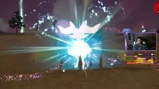 Evolving Fennekin in Pokémon Scarlet and Violet.
