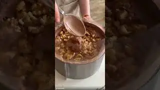 торт в виде пенёчка 