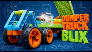 Dumper Truck | Blix Power Screw | Model 3 #howtobuild #blix