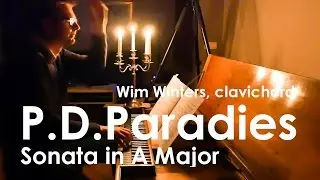 P.D.Paradies :: Sonata in A Major :. WIm Winters, clavichord