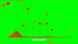 heart equalizer green screen 
