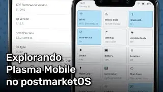 Exploring Plasma Mobile on postmarketOS