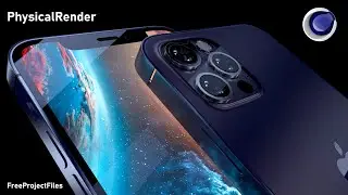 Product Render in Cinema 4d R25 With Physical Render [TimeLaps]