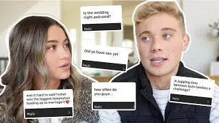 Awkward MARRIAGE QUESTIONS You're Too Afraid To Ask... | Alyssa & Dallin