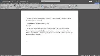 Come sostituire le virgolette con caporali in Word con un click