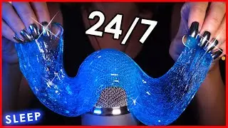 24 Hours SLIME ASMR for Deep SLEEP and RELAXATION 😴 No Talking 24/7 Live ASMR
