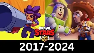 ALL BRAWL STARS ANIMATION FROM 2017-2024🤩💥💥