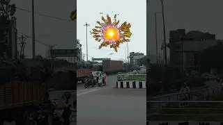 Jaw-Dropping Planet VFX on the Highway B #shorts #shortsfeed #shortfilms #ytshorts #vfx #viralshort