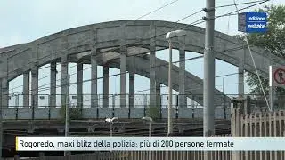 Rogoredo, maxi blitz della polizia: più di 200 persone fermate