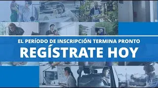¡El período de inscripción está aquí!
