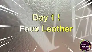 30 Day Challenge | HP Latex 700W Printer | Underflood Printing on Faux Leather with White Ink!