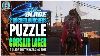 HOW TO Solve Easiest Way TWO Turrets PUZZLE GUIDE | Stellar Blade Tips And Tricks