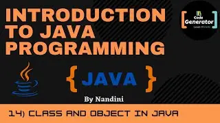 Class And Object In Java | Class And Object In Java Example Program | Java Tutorial For Beginner|#14