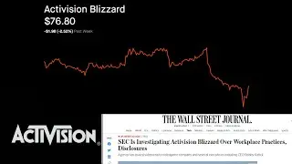 The SEC is now Investigating Activision Blizzard | Stock Price Drops & Users picked them up.