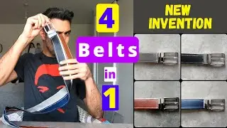 New invention! Four Belts in One.
