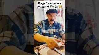 Батя обиделся на петушка #comedy #shorts