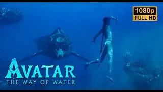 Lo'ak chased by the Akula 2/2 | Avatar: The Way of Water 2022