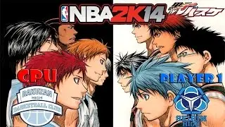 NBA 2K14 | Kuroko No Basket Mod | Rakuzan vs Seirin