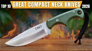 10 Best Compact Neck Knives for EDC & Survival in 2026