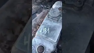 Двигатель isuzu 4jb1. Как не купить кота в мешке? Заводим. Проверяем