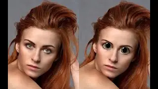 Comment faire l´effet gros yeux ! Big Eyes.. C Facile ! tuto en français