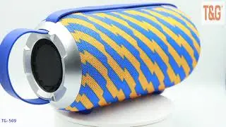 Беспроводная Bluetooth колонка T&G TG-509 (FM, SD, USB, AUX, MIC)