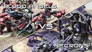 Blood Angels VS Necrons (1500 pts, 8th Edition) - Кровавые Ангелы против Некронов