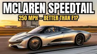 McLAREN SPEEDTAIL Hit 250 MPH on NASA RUNWAY — $2.2M F1 SUCCESSOR?!