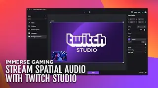 Setting Up Twitch Studio with Immerse