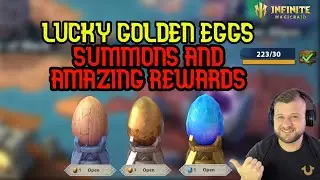 Lucky Golden Eggs Summoning! Great Rewards! I Love It - Infinite Magicraid